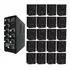 Kit 20 Caixa Som Ambiente E 1 Amplificador E Setorizador