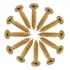 Kit 20 Caixas Parafuso Phs Chipboard 4,0x25 C/500 P/ Madeira
