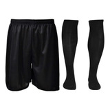 Kit 20 Calção Jogar Futebol Masculino Par Meião Original