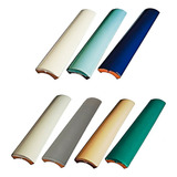 Kit 20 Cantoneiras Côncava P Piscina 3 Cores S Juros Ml