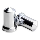 Kit 20 Capa De Porca Mexicana Caminhão Cromada 33mm