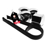 Kit 20 Capa Tampa De Parafuso Da Roda 19mm Cromada