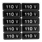 Kit 20 Cartelas De Etiqueta Volotagem 100 110v 100 220v