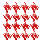 Kit 20 Cesta Porta Squeeze 6 Compartimento Garrafas