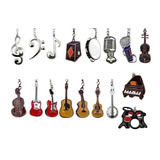 Kit 20 Chaveiros Instrumentos Musicais