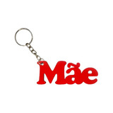 Kit 20 Chaveiros Mãe Mdf Dia Das Mães Adesivado Brinde
