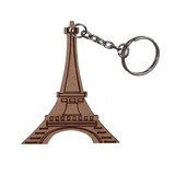 Kit 20 Chaveiros Torre Eiffel Em Mdf Crú Lembrancinha/brinde