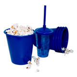 Kit 20 Cinema Baldinho Pipoca 1l Copo Twister 400 Ml festa