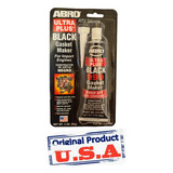 Kit 20 Cola Silicone Junta Alta Temperatura Abro Black 85g