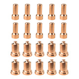 Kit 20 Consumiveis Eletrodo E Bico Hardcut 82 Boxer