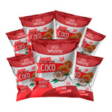 Kit 20   Cookies C  Whey Protein Wheyviv Fit 45g Sabor Coco