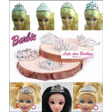 Kit 20 Coroa Diferentes Para Boneca Barbie Princesa Disney