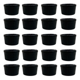 Kit 20 Cumbucas De Porcelana Para Porções Ramekin Para Molho