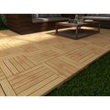 Kit 20 Decks De Madeira Pinus Para Jardim Piscina