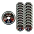 Kit 20 Discos Diamantados Porcelanato Turbo Extra Fino 105mm