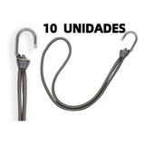 Kit 20 Elasticos Extensor Lona Cinza Caminhão