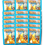 Kit 20 Envelopes 100 Figurinhas Álbum Naruto Shippuden