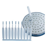 Kit 20 Escova Desentope Chuveiro Escovinha Limpador Celular