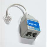 Kit 20 Filtro Duplo Adsl De Linha Telefônica 2 Saídas