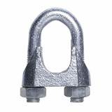 Kit 20 Grampos Clips P Cabo De Aço Reparo Aparelho Academia