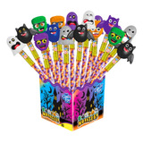 Kit 20 Guloseimas Halloween Fantasma Frank Morcego Monsters