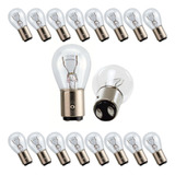 Kit 20 Lampada Bay15d 1034 Halogena 2 Polo P21 5w Cinoy 12v