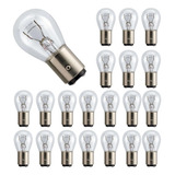 Kit 20 Lampada Baz15d 7225 Halogena 2 Polo Py21 4w Cinoy 12v