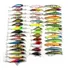 Kit 20 Lixada Isca Artificial Tucunaré Dourado Robalo De 5 A 10 Cm Cor Verde escuro