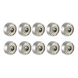Kit 20 Micro Rolamento 623 Zz 623zz 3x10x4mm Aço Carbono
