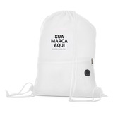Kit 20 Mochila Sacola Bag Polyester Personalizada Esportiva