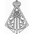 Kit 20 Nossa Senhora Aparecida 8x5cm Branca