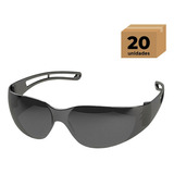 Kit 20 Óculos De Proteção Segurança