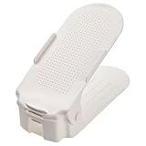 Kit 20 Organizadores De Sapato- Saltos E Tênis Com Regulagem De Altura - Branco