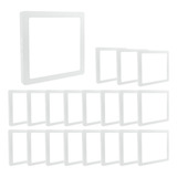 Kit 20 Painel Led Sobrepor 25w Quadrado Luz Neutro