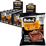 Kit 20 Pão De Mel Belive Zero Acucar Lactose E Gluten 45g
