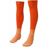 Kit 20 Pares Meião De Futebol Laranja Adulto 37 Ao 43