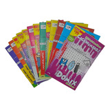 Kit 20 Passatempos Sortidos Caça Palavras Caça Números