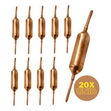 Kit 20 Peças Filtro Secador Cobre 3 4 C Sílica Sem Rabicho