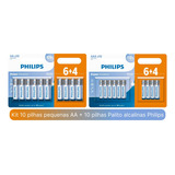Kit 20 Pilhas Alcalina
