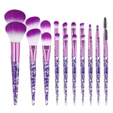 Kit 20 Pincéis Cerdas Macias Make Profissional Blogueira