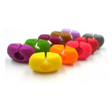 Kit 20 Pingentes Marcador De Silicone P Copo Taça De Vinho
