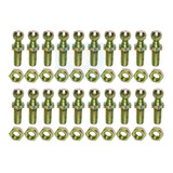 Kit 20 Pino Parafuso M8 Porca Amortecedor Porta Mala Capô