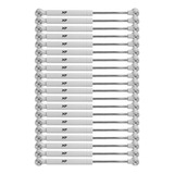 Kit 20 Pistão A Gás 245mm 40n 4kg Amortecedor Porta Armário