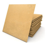 Kit 20 Placa Chapa Mdf Cru 3 Mm 40x40 Cm Quadro Artesanato