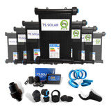 Kit 20 Placas 3mt Aquecedor Solar Piscinas 6x3 25 000lts F