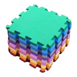 Kit 20 Placas Eva Tatame Infantil Emborrachado 30x30cm