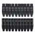 Kit 20 Plug Xlr Canon Macho  Fêmea Black Premium Pvk pt Voik