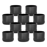 Kit 20 Ponteiras Protetora Pé Tubular De Cadeira 2 2cm 22mm
