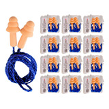 Kit 20 Protetor Auricular Plug Silicone Auditivo Confortável