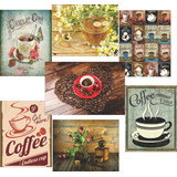 Kit 20 Quadros Placas Decorativas Barber Shop Tam 20x30 Cm